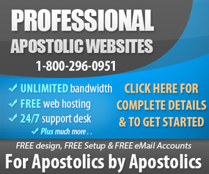 MyApostolicWebsite.com - Apostolic Web Design Services