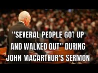 Several People "Walk Out" as John MacArthur Preaches a Sermon on Ephesians 5 on Nov. 13, 2022